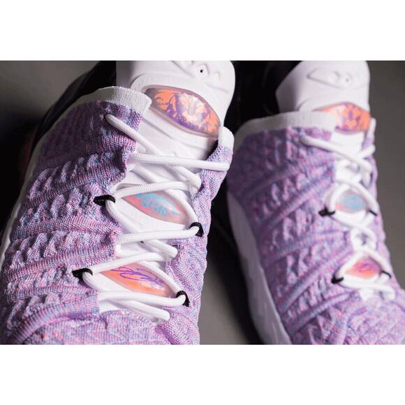 Nike LeBron XVIII 18 Purple White Black Red CW2760 900 - SIZE 7Y / 8.5 WOMENS main image 11